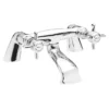 Nuie Traditional Beaumont Bath Filler - Chrome