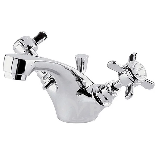 Nuie Traditional Beaumont Mono Basin Mixer Tap + Pop Up Waste 4 Nuie Traditional Beaumont Mono Basin Mixer Tap + Pop Up Waste - Image 2