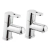 Bristan Jive Bath Pillar Taps Chrome -Espaces Bain Shop ji34c l