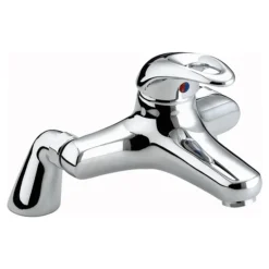 Bristan Java Contemporary Pillar Bath Filler - Chrome