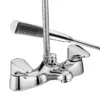 Bristan - Jute Bath Shower Mixer - Chrome 1 Bristan - Jute Bath Shower Mixer - Chrome -Espaces Bain Shop jubsmc l