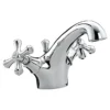 Bristan - Colonial Mono Basin Mixer W/ Pop Up Waste - Chrome Plated -Espaces Bain Shop kbasc l