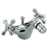 Bristan - Colonial Mono Bidet Mixer W/ Pop Up Waste - Chrome Plated -Espaces Bain Shop kbidc ln