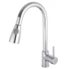 Nuie Side Action Pull Out Rinser Kitchen Tap -Espaces Bain Shop kc318 l