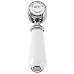 Burlington Kensington - 3 Tap Hole Basin Mixer With Pop Up Waste