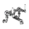 Burlington Kensington - Chrome Wall Mounted Bath Filler -Espaces Bain Shop ke24l