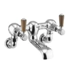 Burlington Kensington Walnut Wall Mounted Bath Filler -Espaces Bain Shop ke24qtwal l
