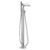 Crosswater Zero 2 Floor Mounted Freestanding Bath Shower Mixer -Espaces Bain Shop kh02 415fc l