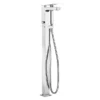 Crosswater Zero 3 Floor Mounted Freestanding Bath Shower Mixer -Espaces Bain Shop kh03 415fc l