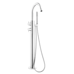 Crosswater - Kai Lever Thermostatic Bath Shower Mixer With Kit -Espaces Bain Shop kl418tfc l
