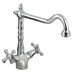 Bristan Colonial Monobloc EasyFit Kitchen Sink Mixer - Chrome -Espaces Bain Shop ksnkefc ln