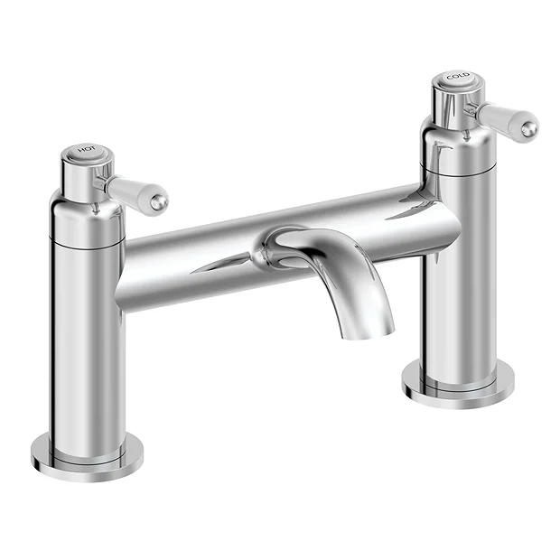 Lancaster Traditional Chrome Lever Bath Filler Tap 3 Lancaster Traditional Chrome Lever Bath Filler Tap