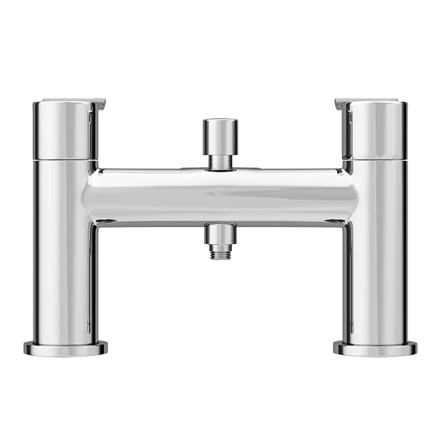 Luna Waterfall Bath Shower Mixer With Shower Kit - Chrome 3 Luna Waterfall Bath Shower Mixer With Shower Kit - Chrome