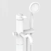 Lancaster Traditional Matt White Single Lever Freestanding Bath Shower Mixer -Espaces Bain Shop lwht8fs d1