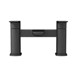 Mileto Matt Black Bath Filler Tap -Espaces Bain Shop m03blk d2