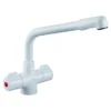 Bristan - Manhattan Easy Fit Monobloc Kitchen Sink Mixer - White 1 Bristan - Manhattan Easy Fit Monobloc Kitchen Sink Mixer - White -Espaces Bain Shop mhsnkefwht ln
