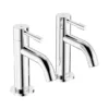 Bristan Mila Chrome Basin Taps -Espaces Bain Shop mi12c l