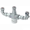 Bristan - Gummers 15mm Thermostatic Mixing Valve With Isolation Elbows -Espaces Bain Shop mt503cpisoelb l
