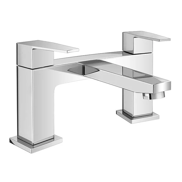 Monza Curved Modern Bath Tap 4 Monza Curved Modern Bath Tap - Image 2
