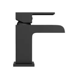 Monza Matt Black Bathroom Taps - Bath And Basin