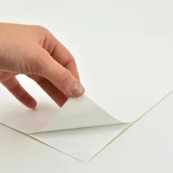 Herringbone Carrara Peel & Stick Backsplash Tiles - Pack Of 4 -Espaces Bain Shop nh2358 d3