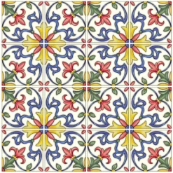 Tuscan Peel & Stick Backsplash Tiles - Pack Of 4 -Espaces Bain Shop nh2365 d1