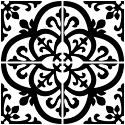 Avignon Peel & Stick Backsplash Tiles - Pack Of 4 -Espaces Bain Shop nh2956 d3