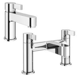 Nova Modern Tap Package (Bath + Basin Tap) -Espaces Bain Shop nvpk n l