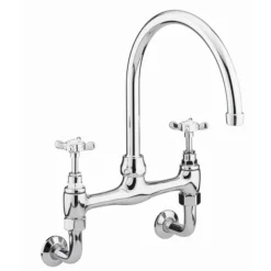 Bristan - 1901 Wall Mounted Bridge Kitchen Sink Mixer