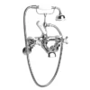 Old London - Chrome Edwardian Wall Mounted Bath Shower Mixer -Espaces Bain Shop old london ldn314 l