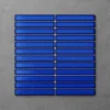 Otsu Kit-Kat Mosaic Tile Sheet Gloss Blue - 295 X 295mm