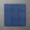 Otsu Mini Kit-Kat Mosaic Tile Sheet Gloss Blue Speckled - 290 X 280mm -Espaces Bain Shop otmkkblus lrg2