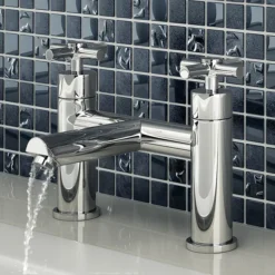 Pablo Modern Bath Filler - Chrome