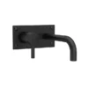 Hudson Reed Tec Single Lever Wall Mounted Bath/Basin Filler - Matt Black - PK42T -Espaces Bain Shop pk428l