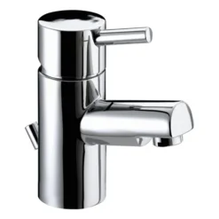 Bristan - Prism Contemporary Basin Mixer With Pop-up Waste - Chrome -Espaces Bain Shop pmbascln