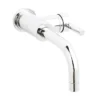 Hudson Reed - Tec Single Lever Wall Mounted Side Action Basin Mixer -Espaces Bain Shop pn381 l