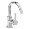 Hudson Reed Tec Single Lever Side Action Cloakroom Basin Mixer Tap Inc. Push Button Waste 2 Hudson Reed Tec Single Lever Side Action Cloakroom Basin Mixer Tap Inc. Push Button Waste -Espaces Bain Shop pn386 l