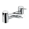 Bristan - Prism Contemporary Bath Filler - Chrome -Espaces Bain Shop prism bath filler l