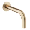 Crosswater MPRO Brushed Brass Bath Spout -Espaces Bain Shop pro0370wf l