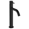 Crosswater MPRO Tall Monobloc Basin Mixer - Matt Black -Espaces Bain Shop pro112dnm l