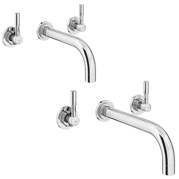 Primo Wall Mounted Tap Package (Bath + Basin Tap) 4 Primo Wall Mounted Tap Package (Bath + Basin Tap) - Image 2