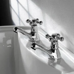 Bristan - Regency Basin Taps - Chrome Plated