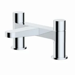 RAK - Petit Round Deck Bath Filler Chrome