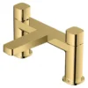 RAK - Petit Square Deck Bath Filler Brushed Gold -Espaces Bain Shop rakpes3004gl