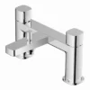 RAK - Petit Square Deck Bath Shower Mixer Chrome