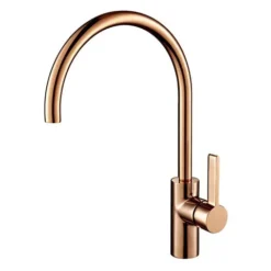 JTP Vos Rose Gold Single Lever Kitchen Sink Mixer