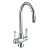 Bristan - Renaissance Monobloc Kitchen Sink Mixer - Brushed Nickel -Espaces Bain Shop rssnkefbn l
