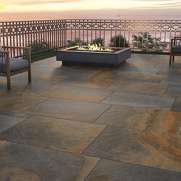 Sedan Outdoor Rustic Slate Effect Floor Tile - 600 X 900mm 5 Sedan Outdoor Rustic Slate Effect Floor Tile - 600 X 900mm - Image 3