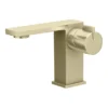 Toreno Casa Mono Basin Mixer Tap Brushed Brass -Espaces Bain Shop ta32bbrlrg