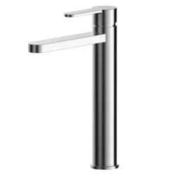 Asquiths Sanctity Tall Mono Basin Mixer With Push-Button Waste -Espaces Bain Shop taa5108 l